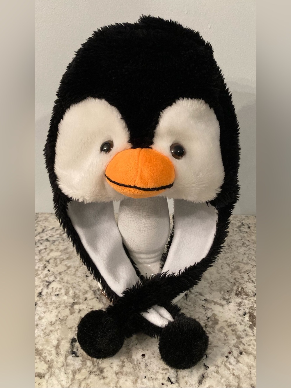 Penguin Plush Animal Winter Hat